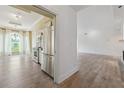 Open living space with stainless steel appliances, a dining area, and hardwood floors at 3636 Peachtree Ne Rd # 405, Atlanta, GA 30319