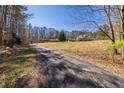 Long driveway approaching a home on an expansive, tree-lined lot at 1537 David Lee St, Acworth, GA 30102