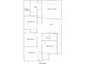 Second floor plan showcasing bedrooms, bathrooms, owner's suite, walk-in closet, and loft at 1216 Arnhem Dr, Hampton, GA 30228