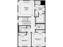 Floorplan shows primary suite, bath, walk-in closet, laundry, and two additional bedrooms at 1696 Lansmere Sw St, Marietta, GA 30008
