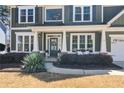 Inviting front porch with decorative plants and ample natural light through large windows at 133 Abbey Pointe Way, Suwanee, GA 30024