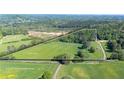 Aerial view of a 20.92 acre parcel with approximate property lines in a rural area at 291 Folsom Glade Rd, Rydal, GA 30171
