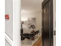Inviting living room featuring modern decor and a glimpse of the interior through the doorway at 435 10Th Ne St # 18, Atlanta, GA 30309