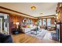 Cozy living room features hardwood floors, fireplace, and natural lighting at 1666 Johnson Ne Rd, Atlanta, GA 30306