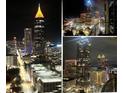 Stunning city night views from a high-rise condo with illuminated buildings and roadways at 400 W Peachtree Nw St # 3412, Atlanta, GA 30308