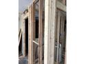 Interior framing shows new construction, providing a look at the structural work underway in the room at 2298 Swallow Se Cir, Atlanta, GA 30315