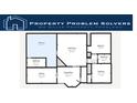 Detailed floor plan showcasing the layout of bedrooms, bathrooms, great room, and kitchen at 6441 Michell Way, Douglasville, GA 30135