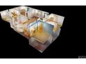 Innovative 3D interior view displays layout of rooms, allowing for easy visualization at 6441 Michell Way, Douglasville, GA 30135