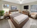 Relaxing bedroom featuring modern furnishings, soft lighting, and a serene atmosphere at 2159 Pinehurst Rd, Snellville, GA 30078