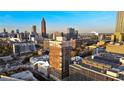 The apartment building with labeled nearby landmarks Georgia Tech and Ponce City Market plus UNIT 904 at 285 Centennial Olympic Park Nw Dr # 904, Atlanta, GA 30313