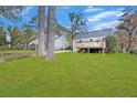 Large backyard featuring a wooden deck, perfect for outdoor enjoyment at 701 Daniel Ave, Decatur, GA 30032