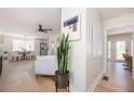 Bright open-concept living space with hardwood floors, modern decor and an eat-in kitchen at 2722 Glenbriar Ne Dr, Atlanta, GA 30345