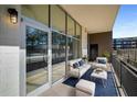 Relaxing balcony featuring comfortable seating and views of the city skyline at 3400 Malone Dr # 110, Atlanta, GA 30341
