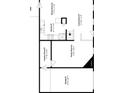 Layout of main floor showing kitchen, Gathering room, dining room, living room, garage, and laundry room at 3671 Satellite Blvd, Ellenwood, GA 30294