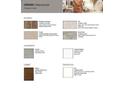 Selection sheet displays home's interior design choices for flooring, countertops, and backsplash at 234 Groveton Ct, Euharlee, GA 30145