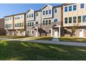 New townhomes offer modern exteriors, inviting entrances, and landscaping, a perfect place to live and grow at 3784 Jack Vernon Cir, Powder Springs, GA 30127