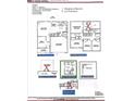 Detailed two-story floor plan featuring four bedrooms, 2.5 bathrooms, a two-car garage, and a formal dining room at 305 Melanie Ct, Bowdon, GA 30108