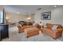 Cozy living room features comfortable seating and open floor plan at 330 Teal Ct, Roswell, GA 30076