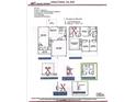 Detailed floor plan showcasing the layout of the home, including the living spaces and bedrooms at 309 Melanie Ct, Bowdon, GA 30108