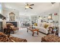 Spacious living room seamlessly connects to the kitchen and dining area at 4224 Dogwood Bend Park, Duluth, GA 30096