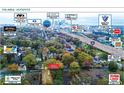Community aerial view showcasing the subject property near downtown Atlanta hotspots and landmarks at 208 Doane St, Atlanta, GA 30315