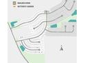 Community map showcasing home sites, water features, butterfly garden, and mailbox kiosk at 228 Groveton Ct, Euharlee, GA 30145
