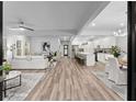Bright, open-concept living area flows seamlessly into the kitchen, featuring modern finishes and ample natural light at 99 Brown Ave, Atlanta, GA 30315