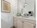 The bar area includes a sink, storage, and a mirror, perfect for entertaining guests at 812 Bonnie Glen Se Dr, Marietta, GA 30067