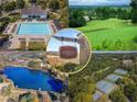 Hampton Golf Village boasts a pool, pond, golf course, and tennis courts at 6230 Hampton Highlands Dr, Cumming, GA 30041