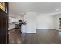 Open floorplan view into the kitchen from the front door at 1275 Calhoun Ave, Atlanta, GA 30344