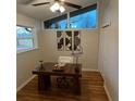 Bright home office featuring hardwood floors and modern decor at 1027 Goza Rd, Fayetteville, GA 30215
