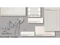 Bathroom design featuring a shower, Arctic White walls and Aria White floor at 2410 Edgar Park Pl # 104, Duluth, GA 30096