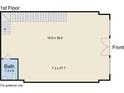 Floor plan of the first floor at 905 Juniper Ne St # 110, Atlanta, GA 30309