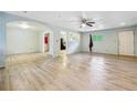 Bright and spacious living room featuring sleek wood floors and neutral paint, ready for personalization at 2415 Wales Dr, Austell, GA 30106