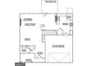 Detailed floor plan showcasing the layout of the first floor, including kitchen, Gathering room, and garage at 744 Great Oak Pl, Villa Rica, GA 30180