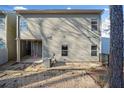 View of the back porch, including swings, and a view of the yard at 218 Hickory Commons Way, Canton, GA 30115