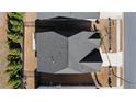 An aerial view of the roof highlighting its material, shape, and features at 130 Brayden Park Dr, Canton, GA 30115