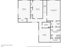 Second floor floorplan featuring bedrooms, bathrooms, and closets at 7127 Riverside Dr, Atlanta, GA 30328