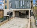 The building features a gated entrance and direct access from the street to parking at 140 Alden Nw Ave # 201, Atlanta, GA 30309