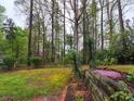 Large wooded lot with natural flora makes this a gardener's dream and a secluded retreat at , Stone Mountain, GA 30087