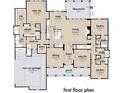 Spacious first floor plan featuring open-concept living, a gourmet kitchen, and a two car garage at 237 Barbara Sw Ln, Mableton, GA 30126