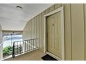 Condo doorway featuring private entrance and access to tennis court at 5159 Roswell Rd # 7, Sandy Springs, GA 30342