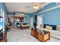 Open-concept living space featuring a dining area and access to the kitchen at 3324 Peachtree Ne Rd # 814, Atlanta, GA 30326