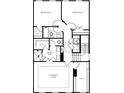 Floorplan shows bedrooms 2, 3, Owner's Suite, walk in closets and baths at 655 Summit Hill Way, Cumming, GA 30040