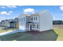 Well-maintained two-story home with a spacious two-car garage, landscaping, and a sidewalk at 1622 Palladian Way, Lithonia, GA 30058