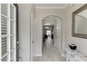 Inviting entryway features arched doorways and modern, neutral tones at 3826 Dandridge Way, Duluth, GA 30096