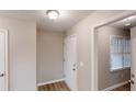 Welcoming foyer with clean lines and stylish flooring, leading to the home's interior at 3868 Prentiss Dr, Decatur, GA 30034