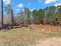 Scenic view of a serene pond surrounded by trees at 8470 Wallace Tatum Rd, Cumming, GA 30028