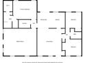 Layout of the home showing primary bedroom, dining area, living room, and other areas at 138 Rutledge Rd, Temple, GA 30179