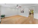 Spacious living room with hardwood floors and plenty of natural light at 1088 Riverbend Club Se Dr, Atlanta, GA 30339